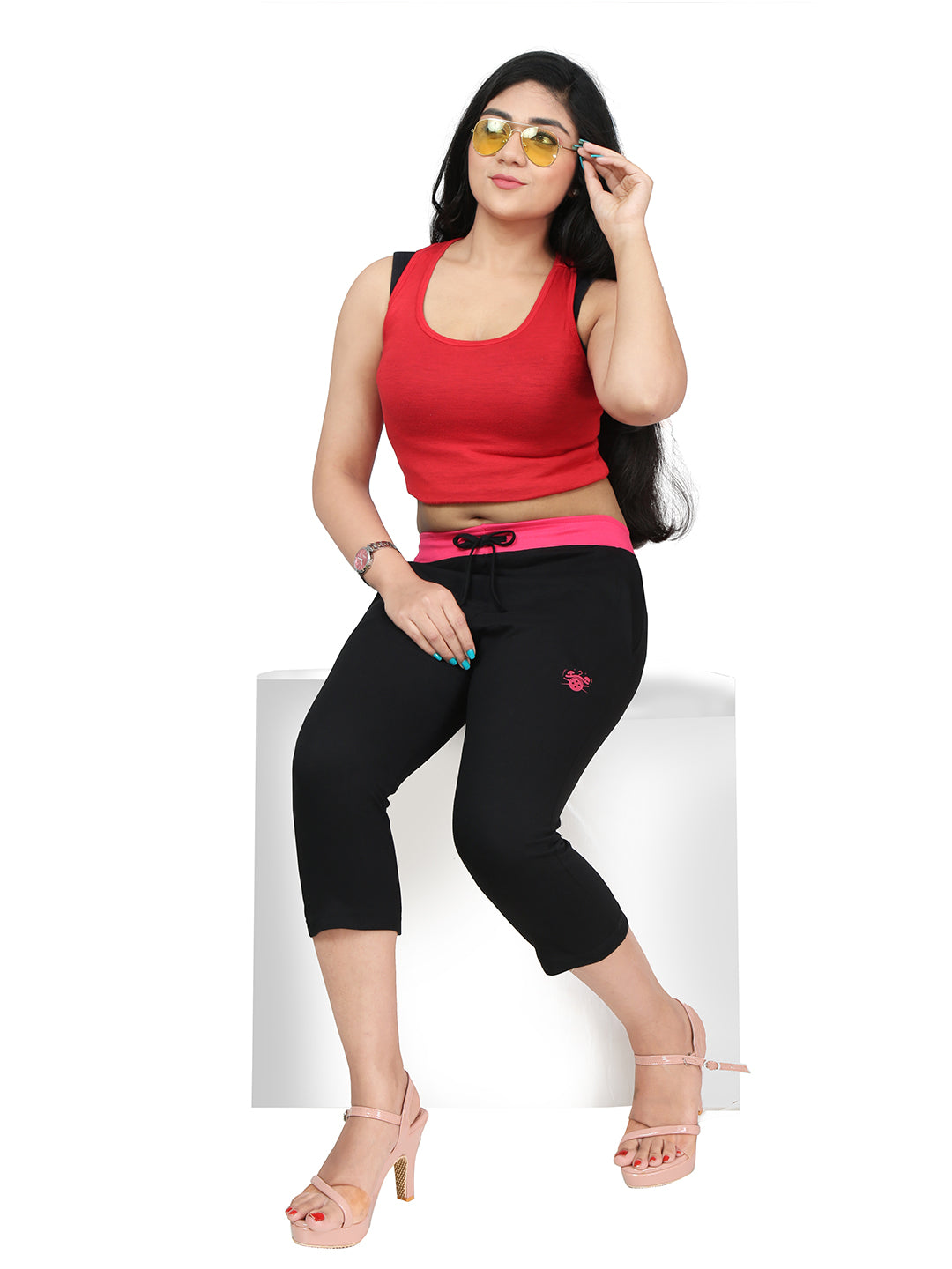 Women Capris Black