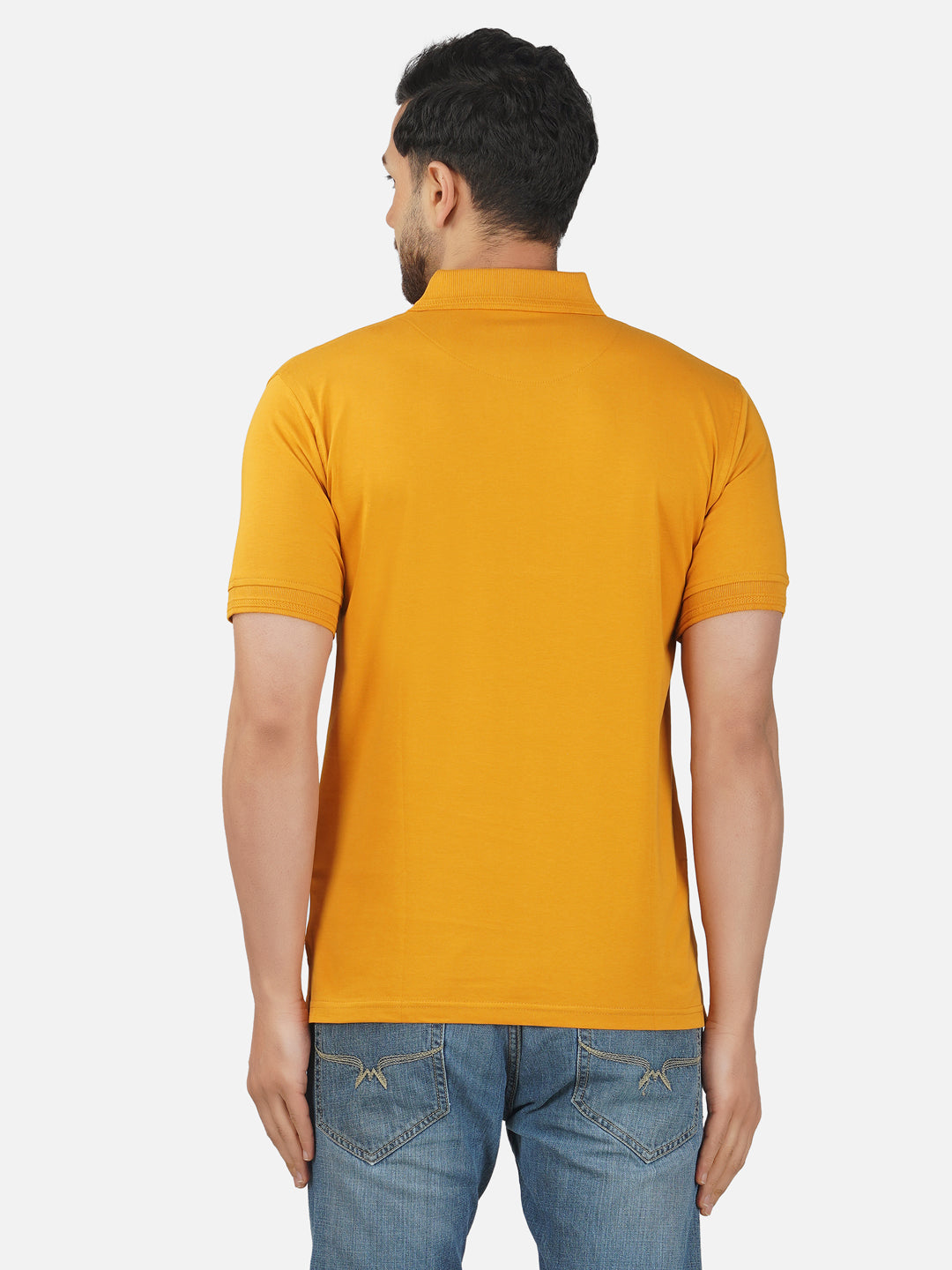Men's Polo Half Sleeve T-Shirt Rust