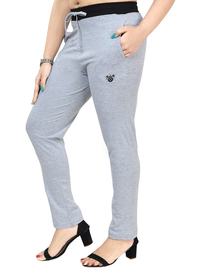 Women Pajama Grey Melange