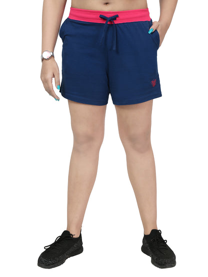 Women Shorts Teal